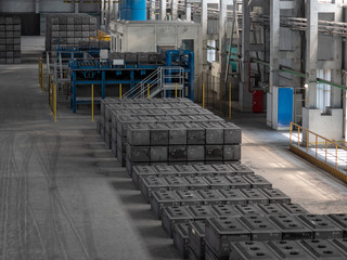 Aluminum plant. Automatic line for the production of anode paste and high-quality anodes for...