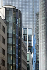 Fototapeta premium Hochhäuser in Frankfurt