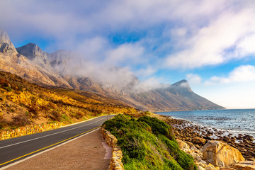 Chapman's Peak Drive in Cape Town, South Africa.	