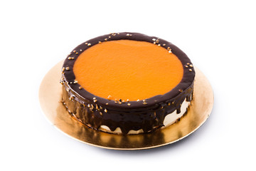 San Marcos or Massini cake isolated on white background
