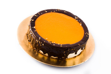 San Marcos or Massini cake isolated on white background