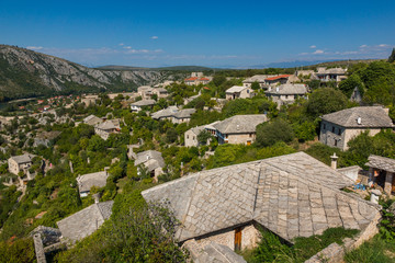 Old town in Pocitelj, Bosnia and Herzegovina