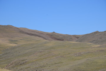 Near the Uybat river.Khakassia.