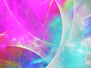 purple abstract fractal background 3d rendering illustration