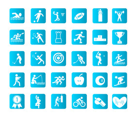 Sport icon vector