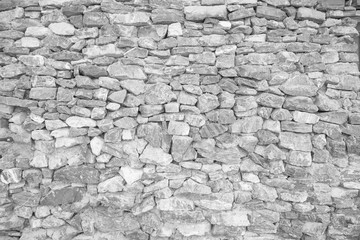 White stone wall background texture