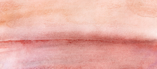 Watercolor Abstract Beach
