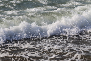 wave on the beach