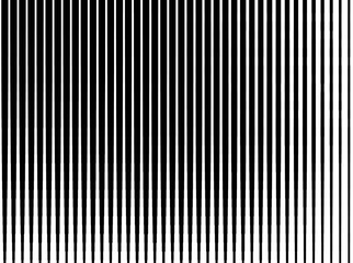 Black and white Line halftone pattern