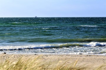 beach and sea