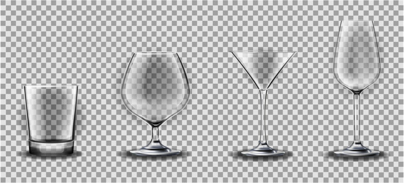 glasses for drinks