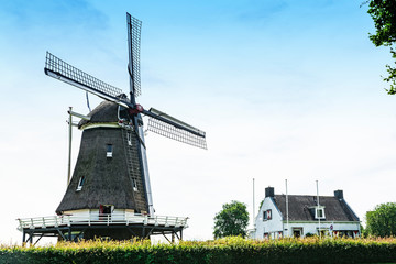 mill called D'Olde Zwarver, in Kampen, The Netherlands