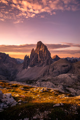 Cima Dodici 3094m in the first daylight (Italy)