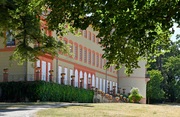 Obraz premium schloss im park worms-herrnsheim