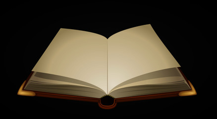open book vector 