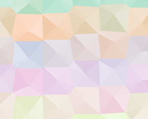 Abstract Delaunay Voronoi trianglify Generative Art background illustration