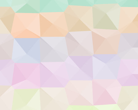 Abstract Delaunay Voronoi trianglify Generative Art background illustration