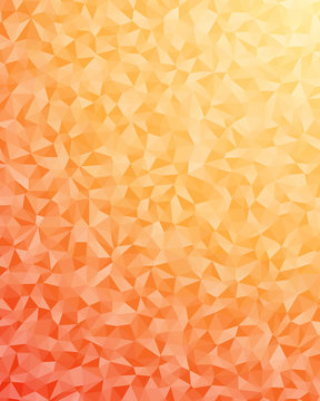 Abstract Delaunay Voronoi trianglify Generative Art background illustration