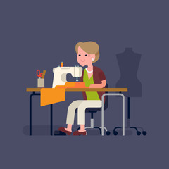 Hobby for elderly concept