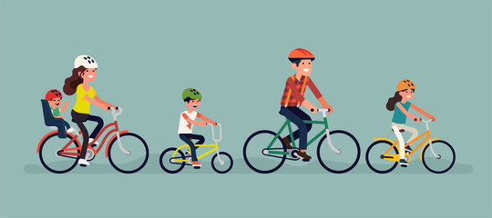 Family cycling concept