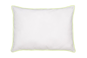 white pillow on pure white background