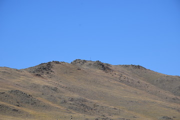 Near the Uybat river.Khakassia.