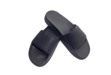 A pair of men's slippers for the beach