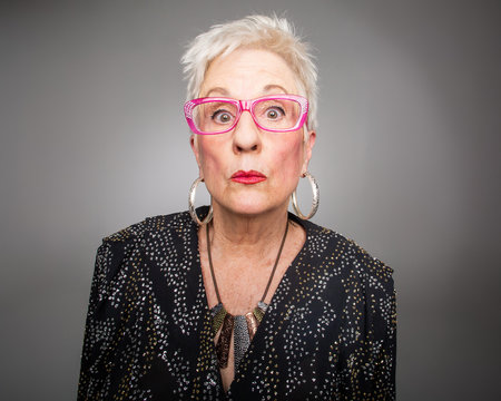 Fashion Grandma Syle Expressive