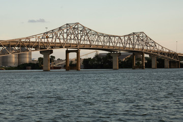 Highway Bridge over the Tennessee River in Decatur Alabama
