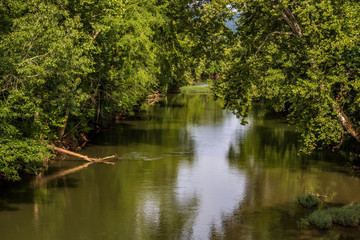 Fototapeta na wymiar The Flint River in North Alabama
