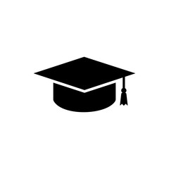 Graduation Cap symbol icon vector illustration