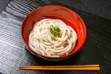 手打ちうどん　Japanese noodle dishes Hand-made thick udon