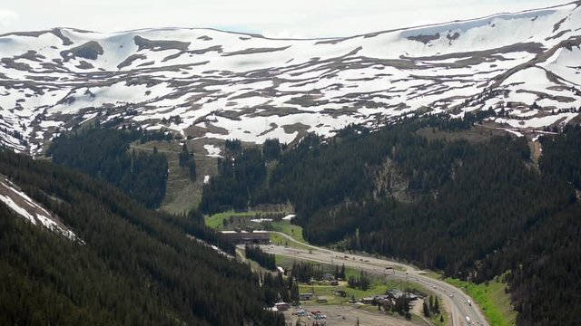 Eisenhower Johnson Interstate 70 Tunnels under Loveland Pass in Colorado
