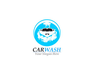 Car Wash business logo template