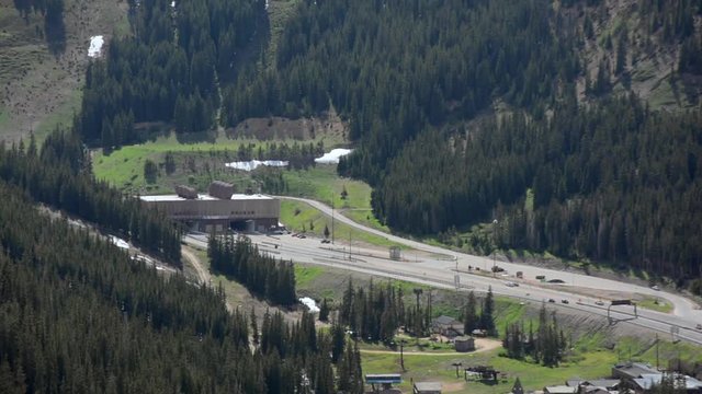 Eisenhower Johnson Interstate 70 Tunnels under Loveland Pass in Colorado