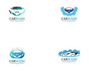 Car Wash logo Business template design