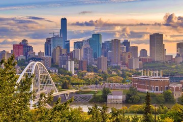 Morning Edmonton Skyline