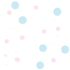 cute hand drawn seamless pattern dot style with pastel color