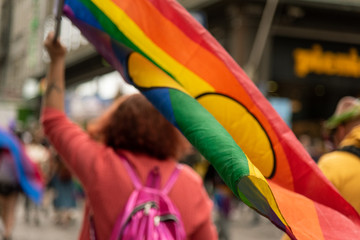 Waving the Rainbow Flag
