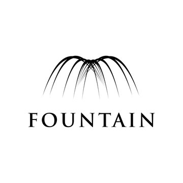 water squirt fountain logo design inspiration	