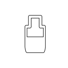 Battery icon. Power charge symbol