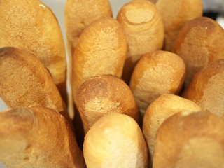 Tokyo,Japan-June 5, 2019: Closeup of French bread or Baguette bread