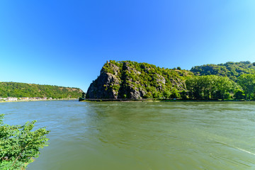 Obraz premium Loreley, bekannte Sehenswürdigkeit in Deutschland