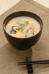 牡蠣の玉子ぞうすい