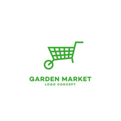 Garden market logo