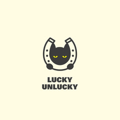 Lucky unlucky logo