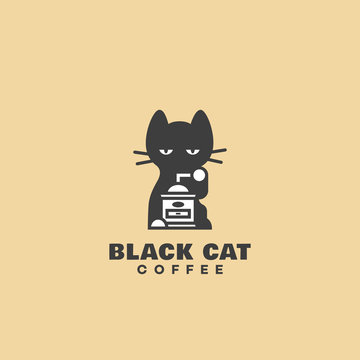 Black Cat Coffee Logo