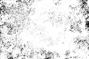 Dirty grunge background. The monochrome texture is old. Vintage worn pattern. The surface is covered with scratches.