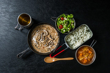 ロシア料理ストロガノフ Russian style stew (stroganoff)