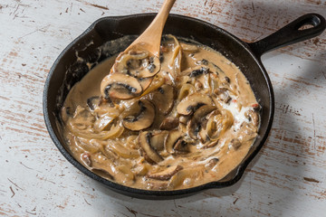 ロシア料理ストロガノフ Russian style stew (stroganoff)